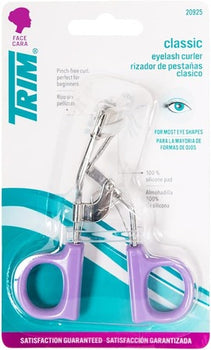 TRIM Professional Eyelash Curler: Makeup Tool with 100% Silicone Cushioned Pad