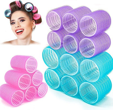 (6-Piece Set) Premium Hair Curling Rollers