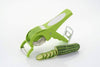 2-in-1 Vegetable Cutter and Peeler – Green (Color May Vary)