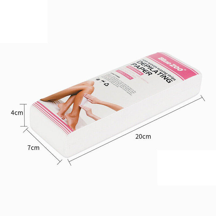 150 Hair Removal Wax Paper Strips Set (50 Strips per Pack)