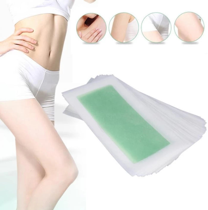 150 Hair Removal Wax Paper Strips Set (50 Strips per Pack)