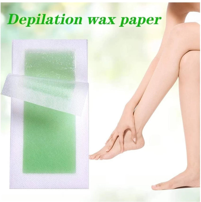 150 Hair Removal Wax Paper Strips Set (50 Strips per Pack)